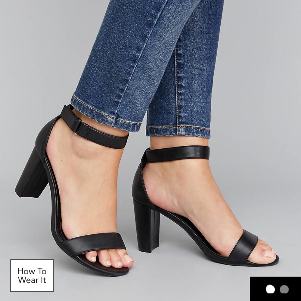 Brand New Lane Bryant Strappy Heel